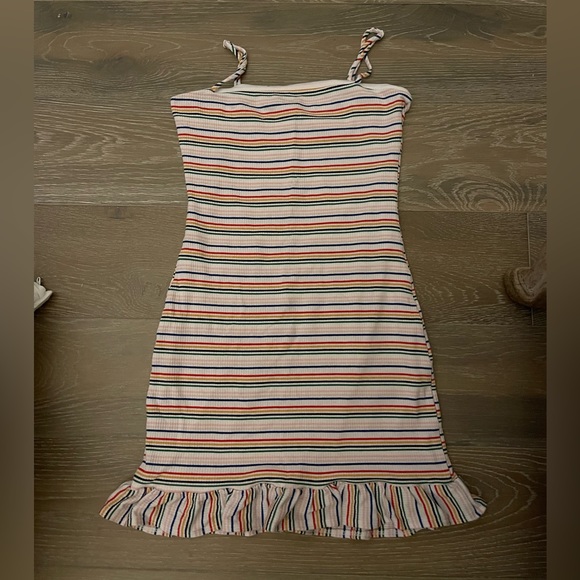 Striped Mini Dress - Picture 1 of 3